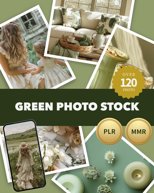 【再販OK】GREEN PHOTO STOCK